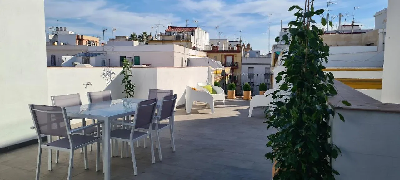 Atico En Puerta Osario Appartement Sevilla