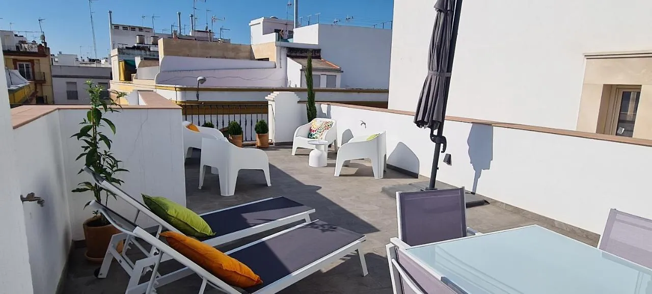 Atico En Puerta Osario Apartman Sevilla