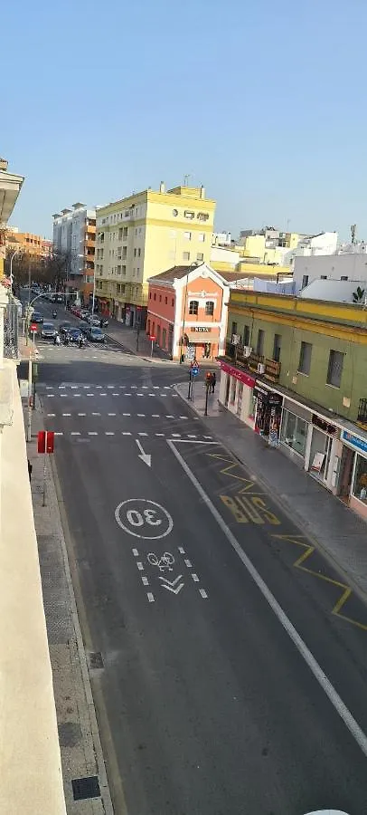 Atico En Puerta Osario Lägenhet Sevilla